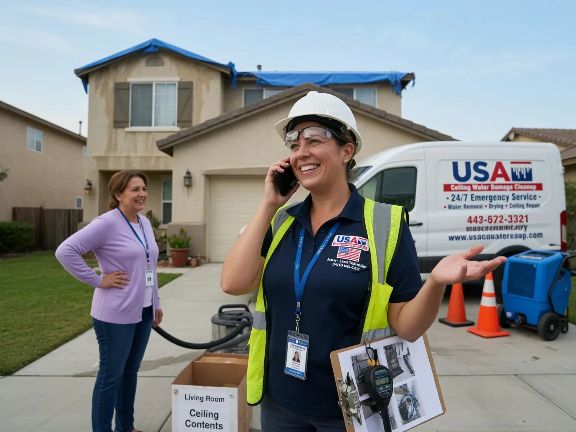Ceiling Water Damage Restoration Union Point, GA FAQs